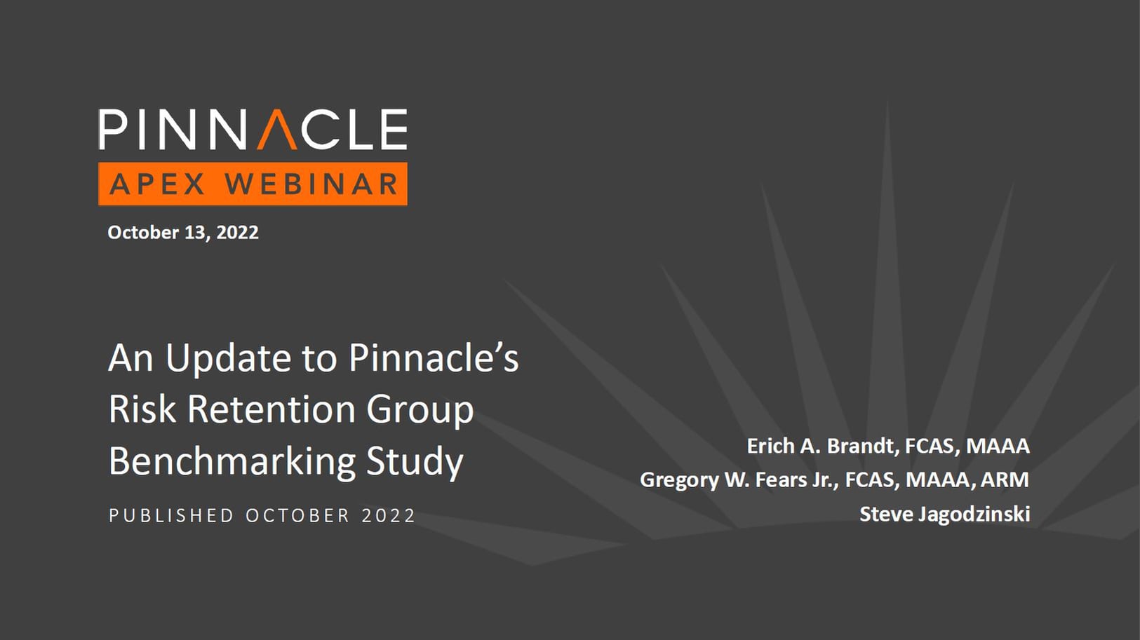 RRG Benchmarking Study Thumbmail 2022